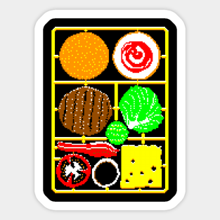 Make Your Own Burger Sticker